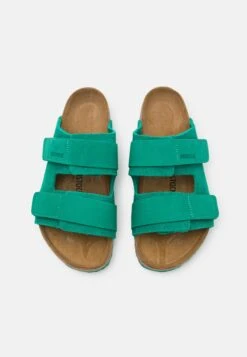 Birkenstock Uji Unisex - Pantoffels - Digital Green -Birkenstock Schoen 02673bf1f56344799e43913a4ea0ad8f