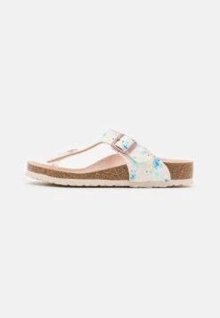 Birkenstock Gizeh Kids Summer Floral- Teensandalen - Light Pink