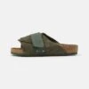 Birkenstock Kyoto Vl Nu Thyme Unisex- Muiltjes - Brown -Birkenstock Schoen 03b233f11a9543e89de8c51e30c268d7