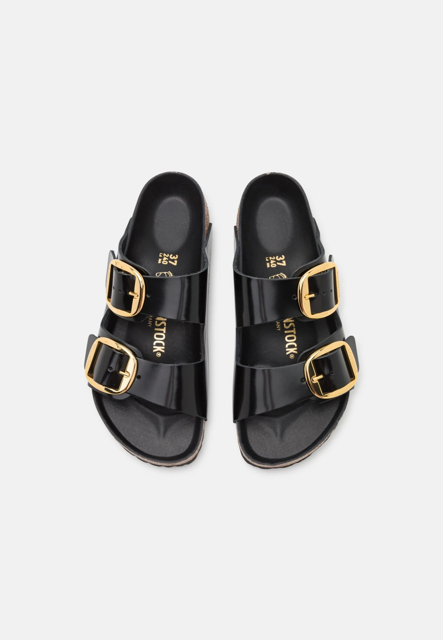 Birkenstock Arizona Lena- Pantoffels - High Shine Black 8 Birkenstock Arizona Lena- Pantoffels - High Shine Black - Afbeelding 6