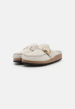 Birkenstock Buckley Leve Narrow - Muiltjes - Antique White -Birkenstock Schoen 0ce8ea81c87049e3b6ec1d143012cc45