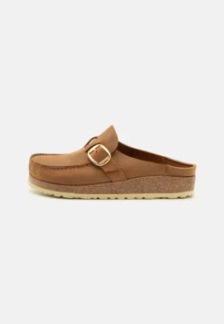 Birkenstock Buckley- Muiltjes - Cognac