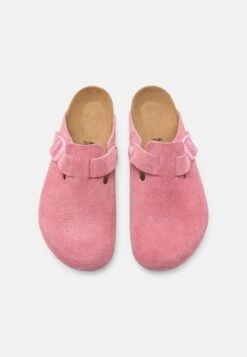 Birkenstock Boston Unisex - Pantoffels - Candy Pink -Birkenstock Schoen 0f4bdf26ed26436db46ef6a77cc085c0
