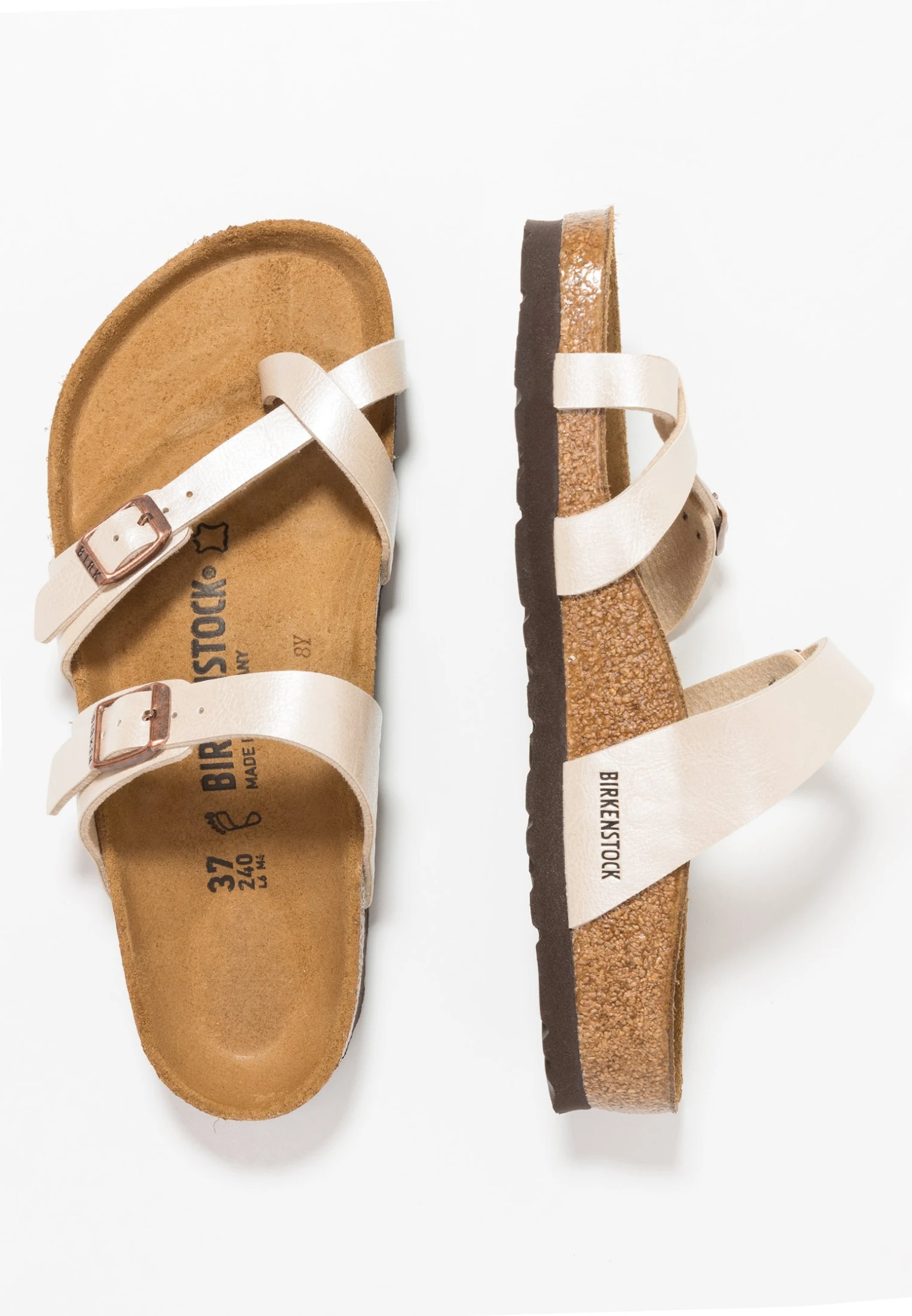Birkenstock Mayari - Teensandalen - Graceful Pearl/White 6 Birkenstock Mayari - Teensandalen - Graceful Pearl/White - Afbeelding 4
