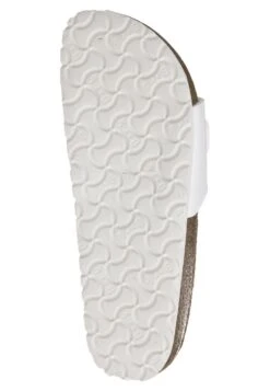 Birkenstock Madrid Bf Narrow - Muiltjes - Weiss -Birkenstock Schoen 12b5f7335db34b06920a4a15fef0fa23