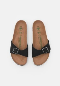 Birkenstock Madrid Bfbc Earthy Vegan Narrow - Pantoffels - Black 13 Birkenstock Madrid Bfbc Earthy Vegan Narrow - Pantoffels - Black -Birkenstock Schoen 131cc359ff1b45cdb2fc57c4c6e19183