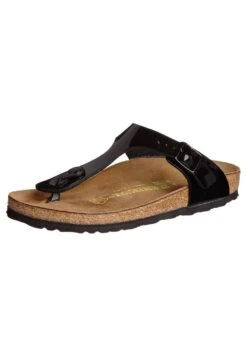 Birkenstock Gizeh Bf Narrow - Teensandalen - Schwarz Lack