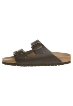 Birkenstock Arizona - Pantoffels - Dunkelbraun -Birkenstock Schoen 15bb842be4c0402599c1b05daf6a4146