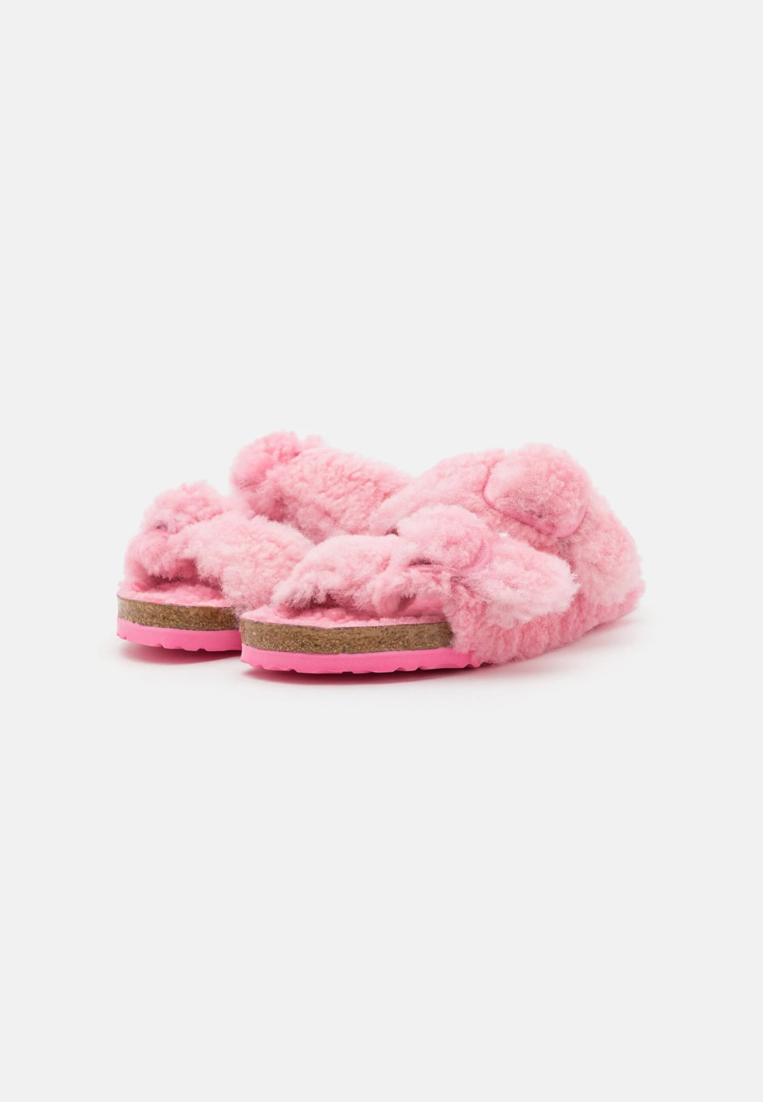 Birkenstock Arizona Big Buckle Regular - Pantoffels - Teddy Candypink 5 Birkenstock Arizona Big Buckle Regular - Pantoffels - Teddy Candypink - Afbeelding 3