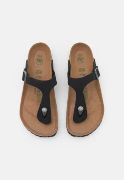 Birkenstock Gizeh Bfbc Earthy Vegan Regular - Pantoffels - Black -Birkenstock Schoen 206c69ebe7294d4681948c4cd18b4ee8