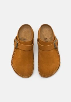 Birkenstock Lutry Premium Unisex - Pantoffels - Ocker -Birkenstock Schoen 26525e375b6f4973bce2bdebbc126bf7