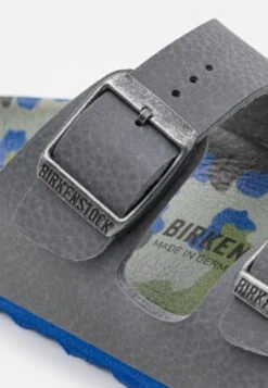 Birkenstock Arizona Kids- Muiltjes - Gray -Birkenstock Schoen 28fe5d912e0e4479bc6065fa9ffe3f03