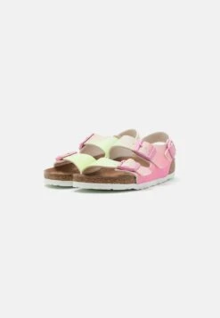 Birkenstock Milano Ombre Narrow Fit - Sandalen - Candy Pink/Faded Lime 12 Birkenstock Milano Ombre Narrow Fit - Sandalen - Candy Pink/Faded Lime -Birkenstock Schoen 29b7e3679bf945738b92524f65cae10a