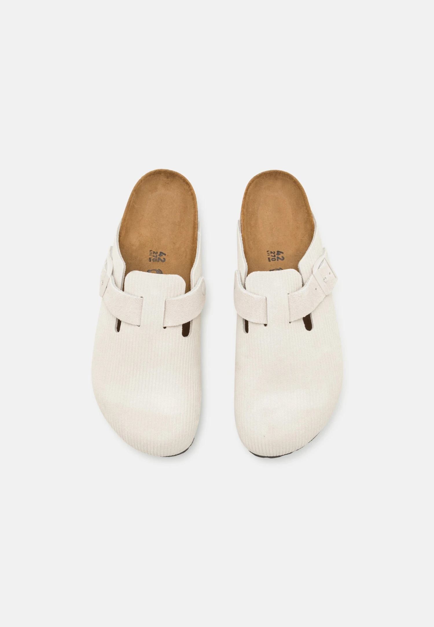 Birkenstock Boston- Pantoffels - Antique White 9 Birkenstock Boston- Pantoffels - Antique White - Afbeelding 7