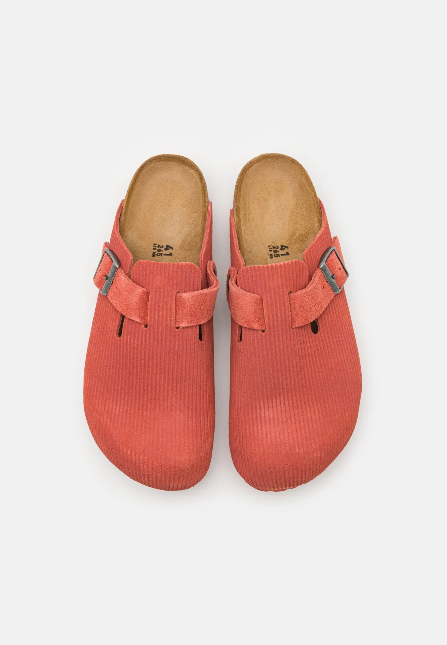 Birkenstock Boston Unisex - Pantoffels - Sienna Red 6 Birkenstock Boston Unisex - Pantoffels - Sienna Red - Afbeelding 4