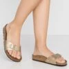 Birkenstock Madrid Bf Narrow - Pantoffels - Gold 1 Birkenstock Madrid Bf Narrow - Pantoffels - Gold -Birkenstock Schoen 2fe2097b22bc40d18ca4416d00a0a92f