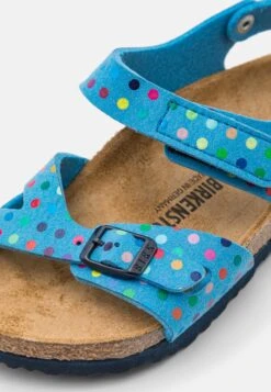 Birkenstock Colorado Kids Digital Dots - Sandalen - Blue -Birkenstock Schoen 3155d0f713be428ca0d9cd461534cdc3