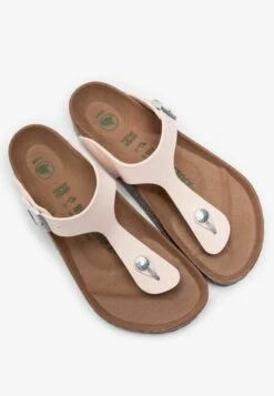 Birkenstock Klapki Gizeh Bfbc Earthy Vegan - Teensandalen - Pink -Birkenstock Schoen 31a45ff93126431d9abb4f862a5d5984