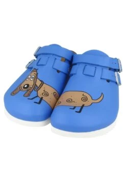 Birkenstock Muiltjes -Blue -Birkenstock Schoen 32431a5611264914ba97b3566bdba420