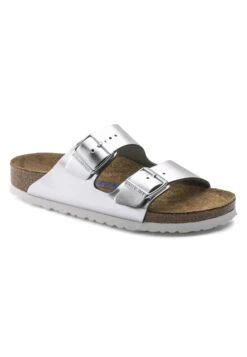 Birkenstock Arizona Nl Sfb Regular - Pantoffels - Silver 14 Birkenstock Arizona Nl Sfb Regular - Pantoffels - Silver -Birkenstock Schoen 32ff6745ebd74d01b2319ead01398494