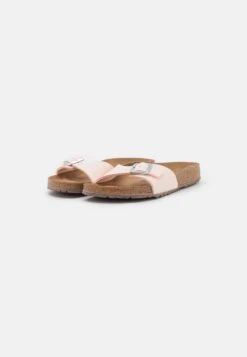 Birkenstock Madrid Narrow Vegan - Muiltjes - Light Rose -Birkenstock Schoen 366ffddd27564b85b08692d9922ac74d