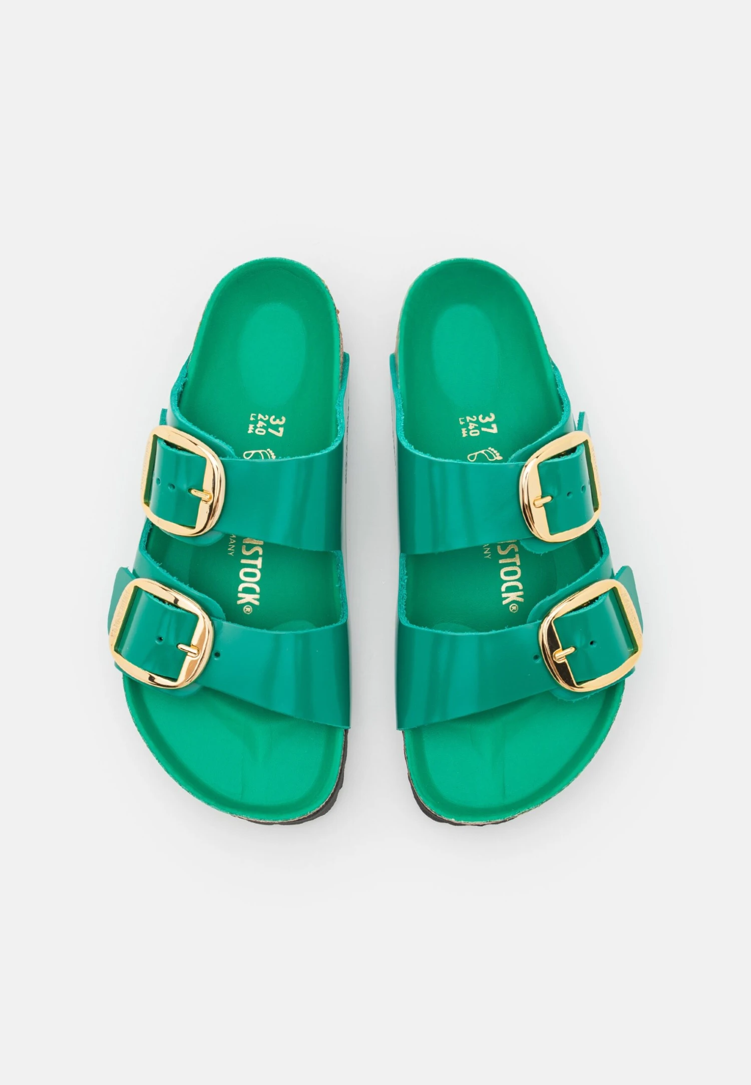 Birkenstock Arizona- Pantoffels - High Shine Green 10 Birkenstock Arizona- Pantoffels - High Shine Green - Afbeelding 8