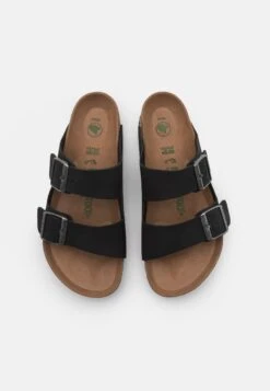 Birkenstock Arizona Earthy Vegan Unisex - Muiltjes - Black -Birkenstock Schoen 36cccc290b7c4a3db24c56c7a707f52e
