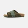 Birkenstock Kyoto Narrow Fit - Muiltjes - Thyme -Birkenstock Schoen 38517c2dc1c4435ebfc836c4142f660e