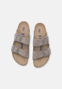 Birkenstock Arizona Sfb Vl Narrow - Pantoffels - Stone Coin -Birkenstock Schoen 392a725fae3847398b02ba9bf2929114