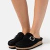 Birkenstock Buckley Shearling Narrow - Muiltjes - Black 1 Birkenstock Buckley Shearling Narrow - Muiltjes - Black -Birkenstock Schoen 3950e2c090dc45b295d7a08c644c3ee0