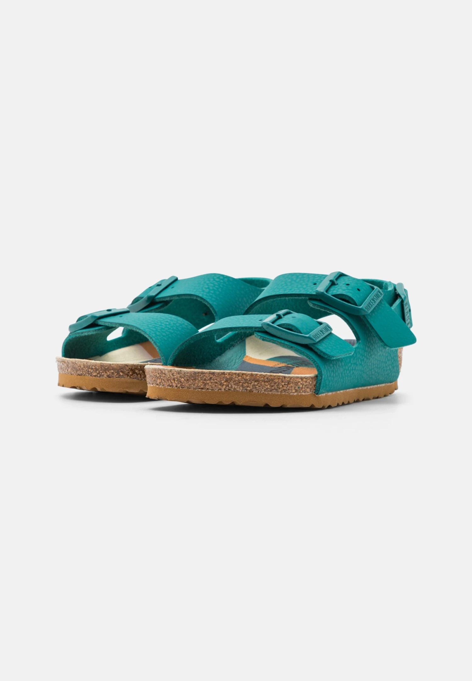 Birkenstock Milano Kids- Sandalen - Desert Soil/Dark Teal/Camo 3 Birkenstock Milano Kids- Sandalen - Desert Soil/Dark Teal/Camo - Afbeelding 2