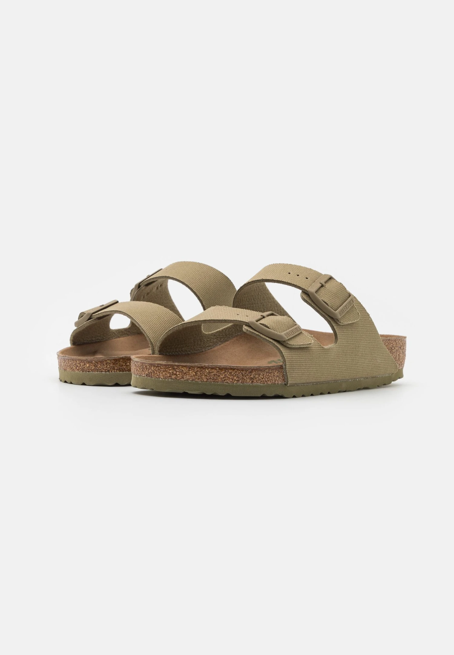 Birkenstock Arizona TexCanvas Faded Vegan Unisex - Muiltjes - Faded Khaki 4 Birkenstock Arizona TexCanvas Faded Vegan Unisex - Muiltjes - Faded Khaki - Afbeelding 2