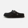 Birkenstock Lutry Premium Unisex - Pantoffels - Black -Birkenstock Schoen 41296adc64194d59a348aa8ab61eb585