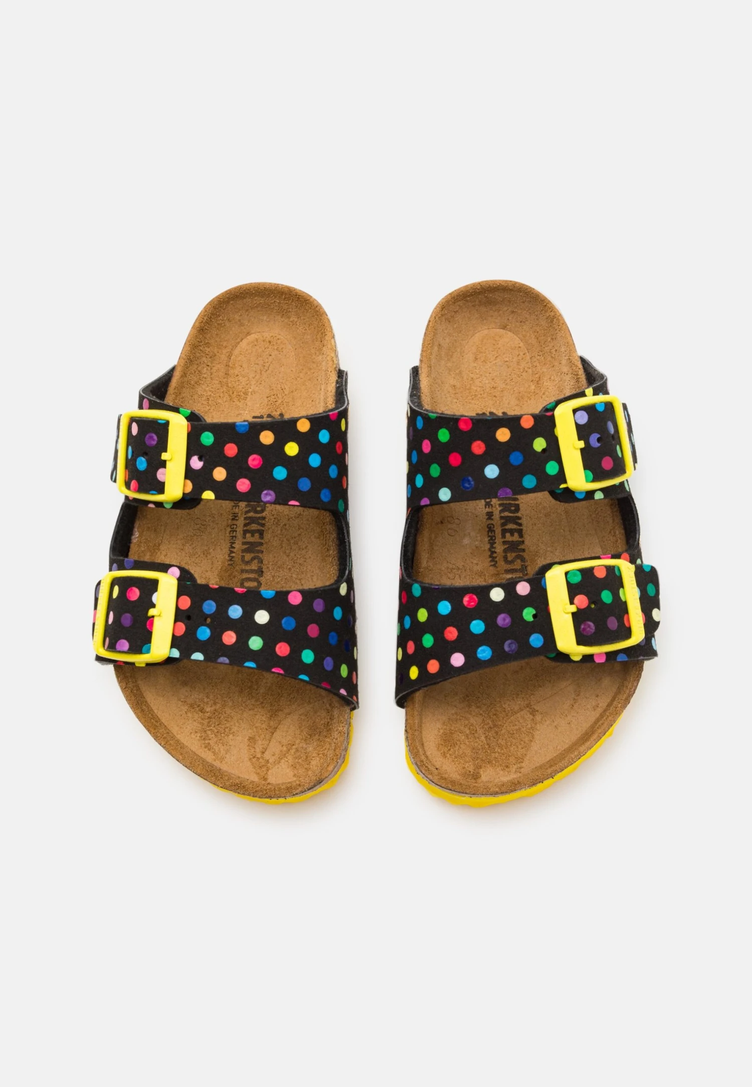 Birkenstock Arizona Kids Digital Dots Unisex - Muiltjes - Black 6 Birkenstock Arizona Kids Digital Dots Unisex - Muiltjes - Black - Afbeelding 4