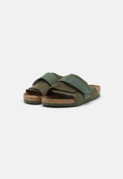 Birkenstock Kyoto Vl Nu Thyme Unisex- Muiltjes - Brown -Birkenstock Schoen 415cab589e2f4e1d8071a1fc2c5480ef
