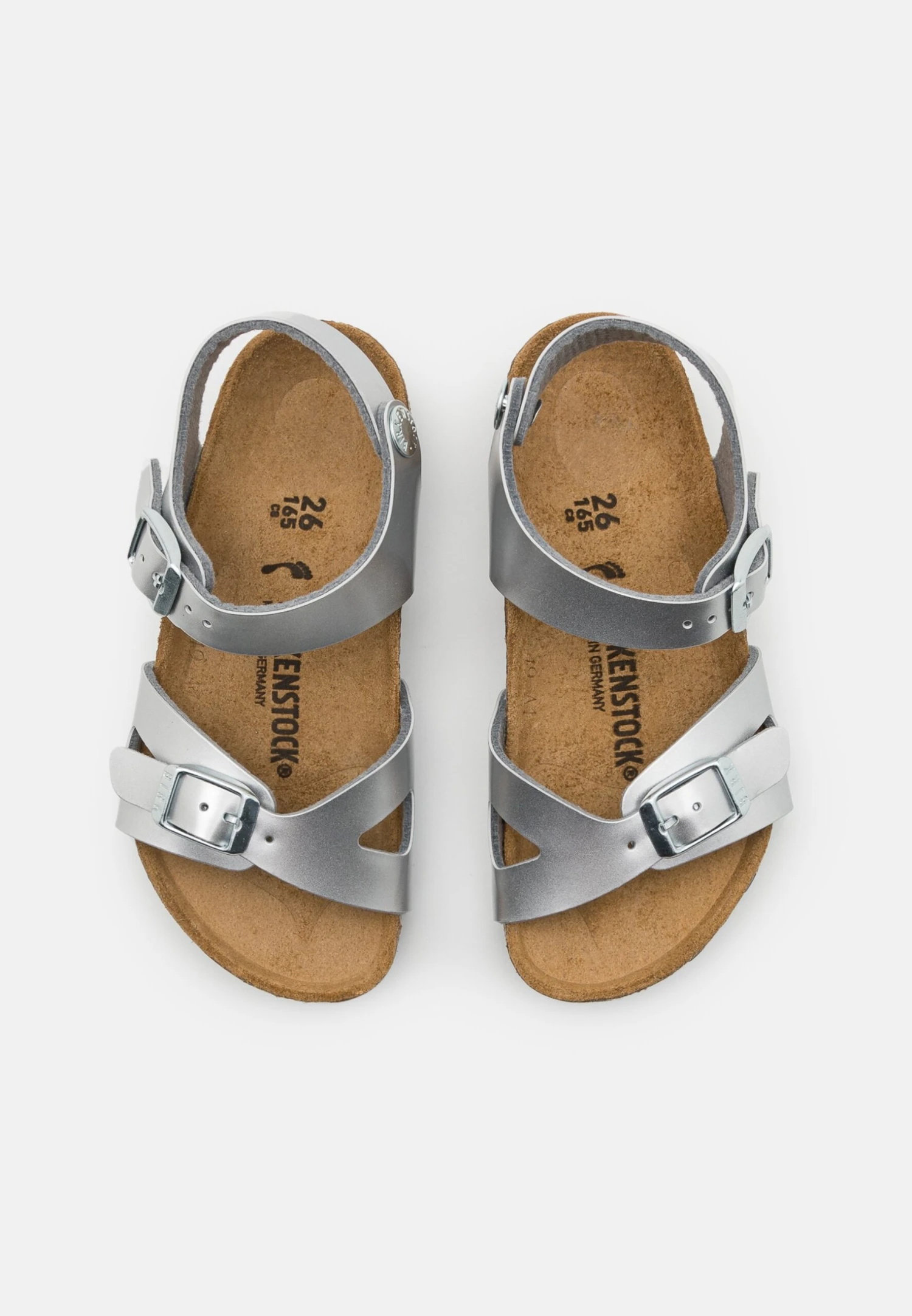 Birkenstock Rio Kids - Sandalen - Electric Metallic Silver 5 Birkenstock Rio Kids - Sandalen - Electric Metallic Silver - Afbeelding 4