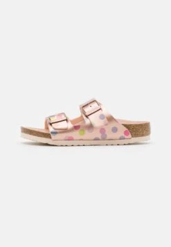 Birkenstock Arizona Kids Dots - Muiltjes - Electric Metallic/Opper