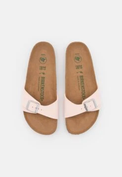 Birkenstock Madrid Narrow Vegan - Muiltjes - Light Rose -Birkenstock Schoen 4968bc19963a475898a017752a140eaa