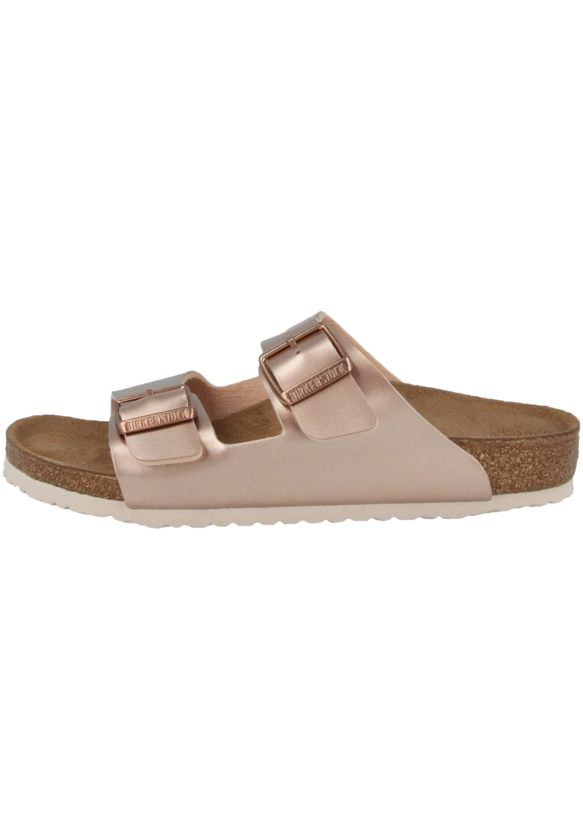 Birkenstock Unisex - Muiltjes - Electric Metallic Copper 3 Birkenstock Unisex - Muiltjes - Electric Metallic Copper