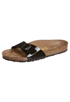 Birkenstock Madrid - Muiltjes - Lackschwarz -Birkenstock Schoen 4f8909cd9f4f40efa01f3109e9908b6e