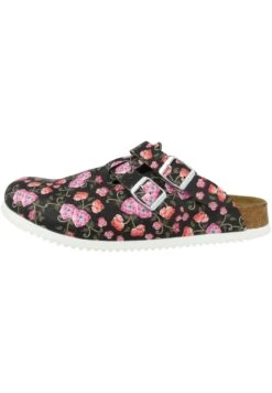 Birkenstock Clogs - Black, Pink