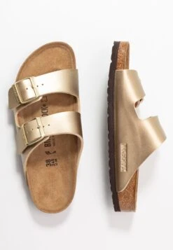 Birkenstock Arizona Bf Narrow - Pantoffels - Gold 12 Birkenstock Arizona Bf Narrow - Pantoffels - Gold -Birkenstock Schoen 5207a6f94e41418b95adcdce1ef2446b