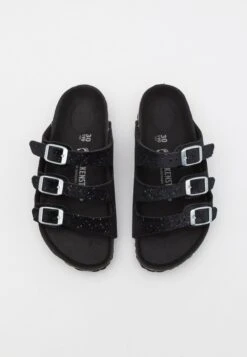 Birkenstock Florida - Pantoffels - Black -Birkenstock Schoen 524b02a8926546dbb0942827309f0202