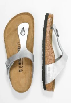Birkenstock Gizeh Regular - Teensandalen - Silver 12 Birkenstock Gizeh Regular - Teensandalen - Silver -Birkenstock Schoen 580c94893f374f4ea27b2f6ba7f5edd2