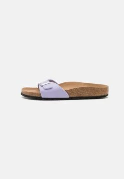 Birkenstock Madrid- Pantoffels - Soft Purple Fog -Birkenstock Schoen 59012f7d8b914f70a0ea2ec6570cafc5