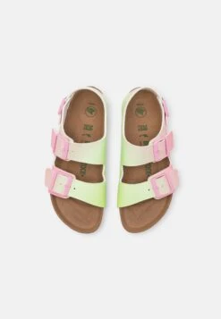 Birkenstock Milano Ombre Narrow Fit - Sandalen - Candy Pink/Faded Lime 15 Birkenstock Milano Ombre Narrow Fit - Sandalen - Candy Pink/Faded Lime -Birkenstock Schoen 5a50e1f8f13b450b94c2cb709fc7f1f4