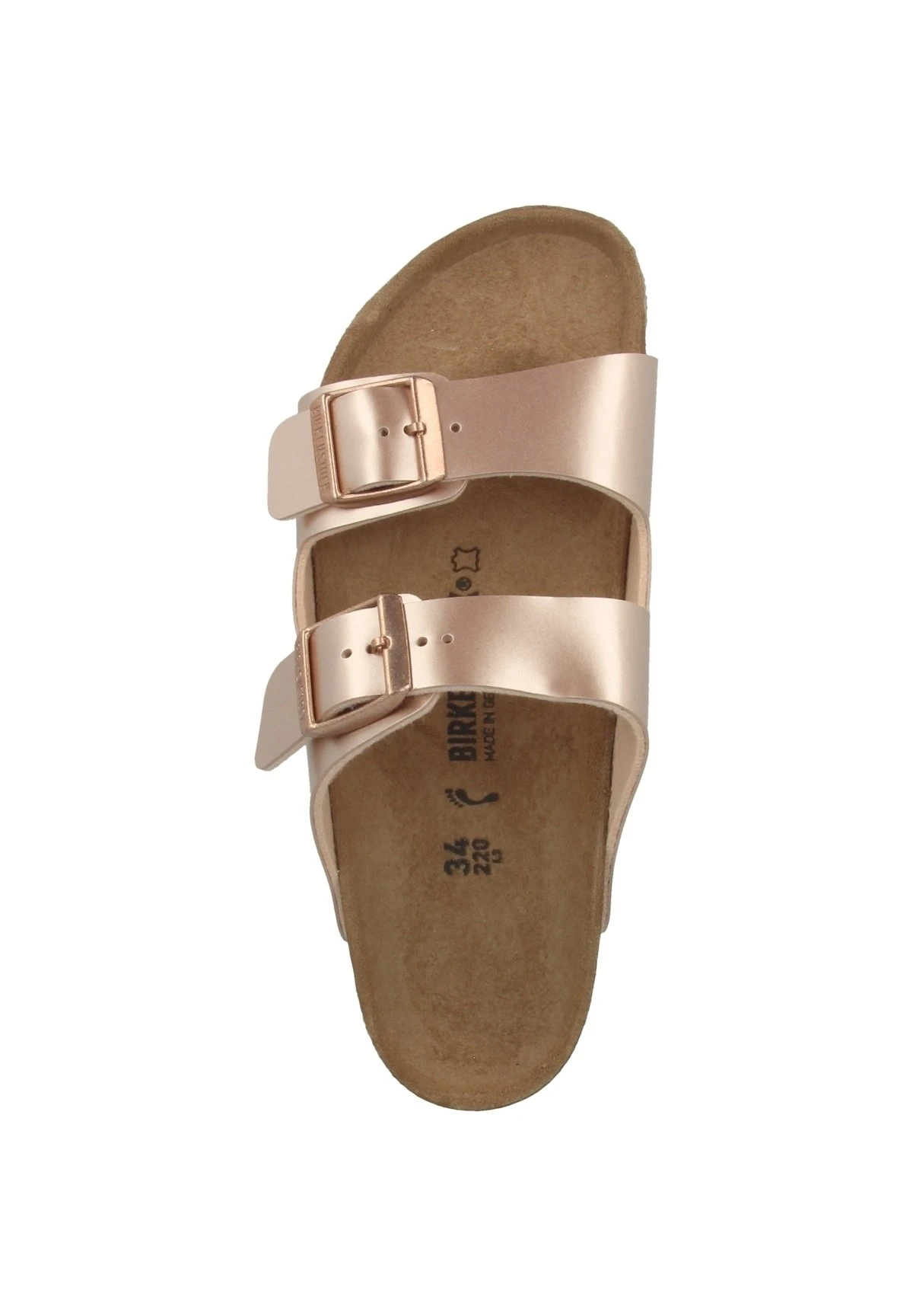 Birkenstock Unisex - Muiltjes - Electric Metallic Copper 5 Birkenstock Unisex - Muiltjes - Electric Metallic Copper - Afbeelding 3