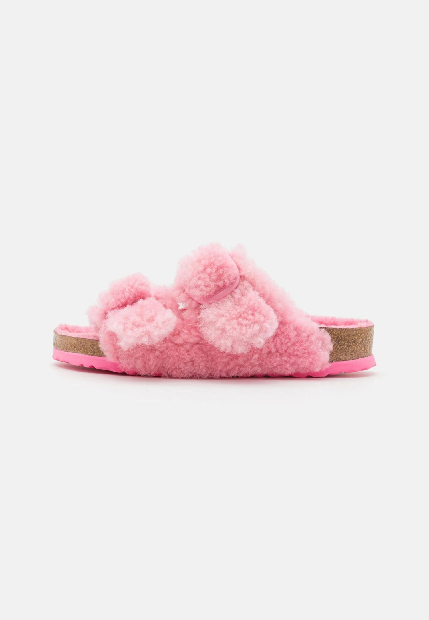 Birkenstock Arizona Big Buckle Regular - Pantoffels - Teddy Candypink 4 Birkenstock Arizona Big Buckle Regular - Pantoffels - Teddy Candypink - Afbeelding 2
