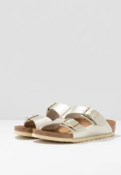 Birkenstock Arizona - Pantoffels - Electric Metallic Gold -Birkenstock Schoen 632d851ccb764ade9d65a76402e0fb5e