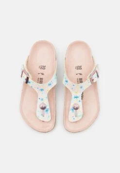 Birkenstock Gizeh Kids Summer Floral- Teensandalen - Light Pink -Birkenstock Schoen 63441868519f4ff8b1ea080b08159977